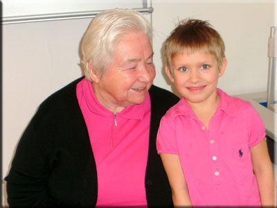 Besuch von Sr. Rosemarie und Sr. Eleonore