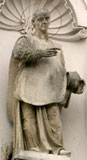 Hl. Ignatius - Figur am Portal Linzerstra?e