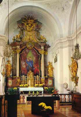 Institutskirche - Hauptaltar