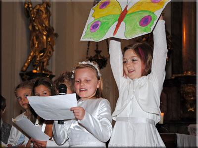 Gottesdienst für die Erstkommunionkinder