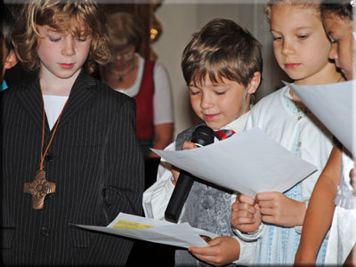 Gottesdienst für die Erstkommunionkinder